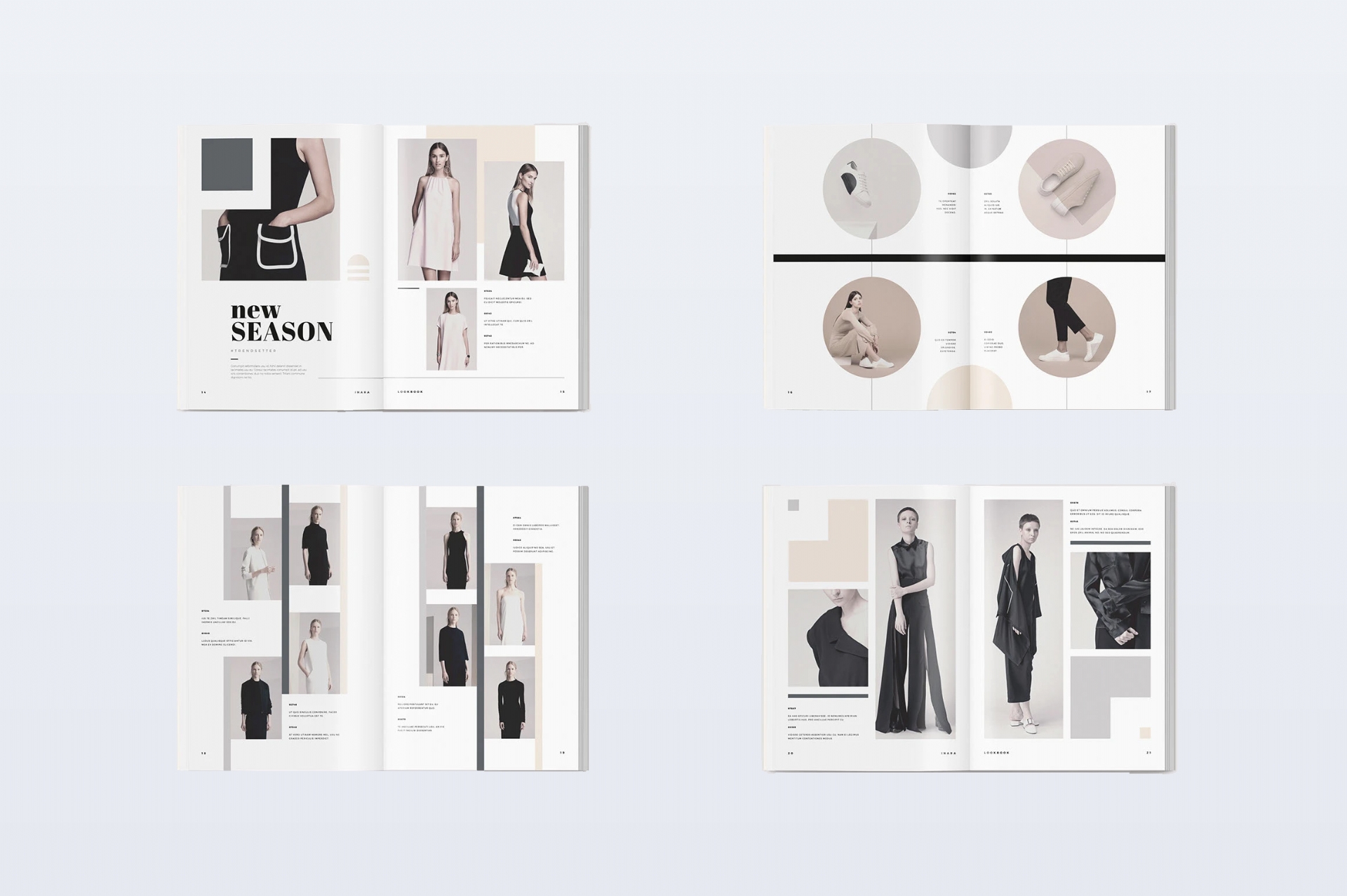 Modeller ve Moda Markaları için Dijital Lookbook & Katalog Tasarımı